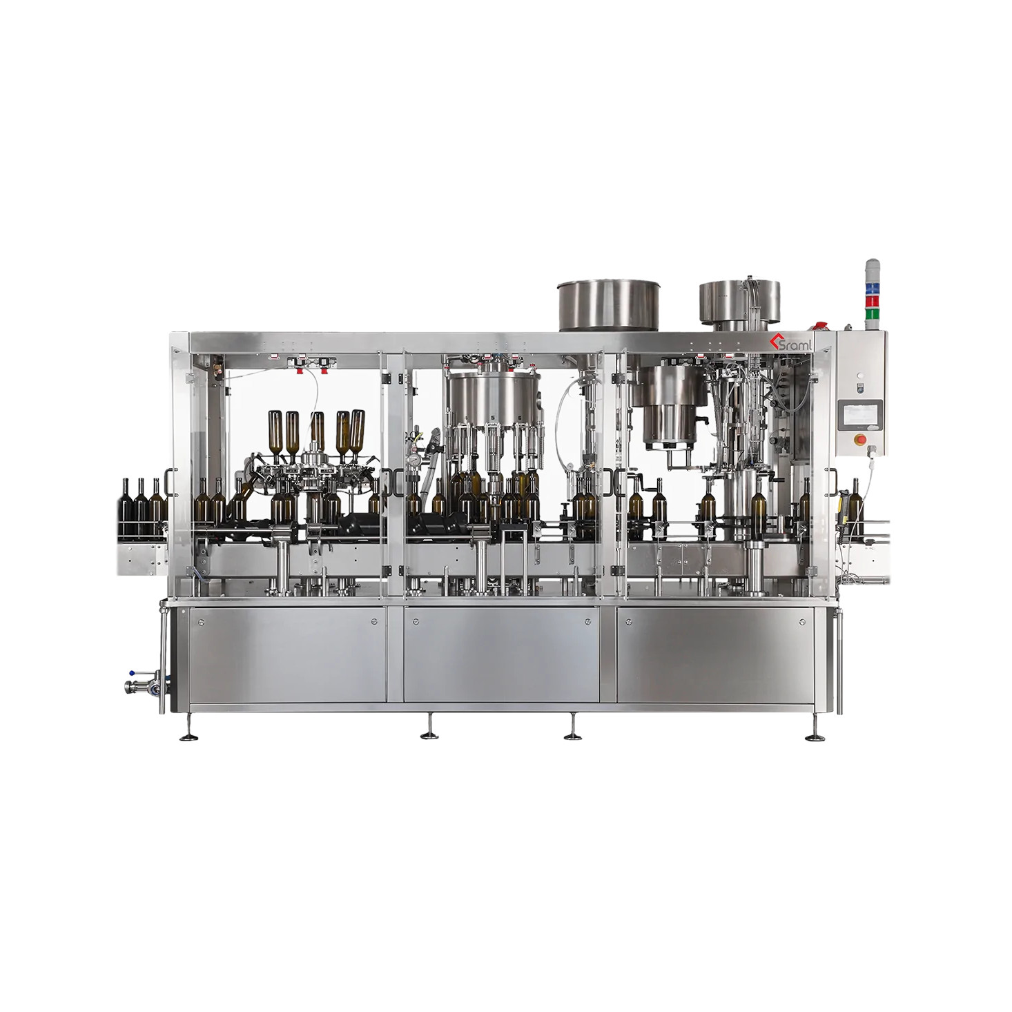 Sraml Bottling Lines for Wine, Beer, & Spirits