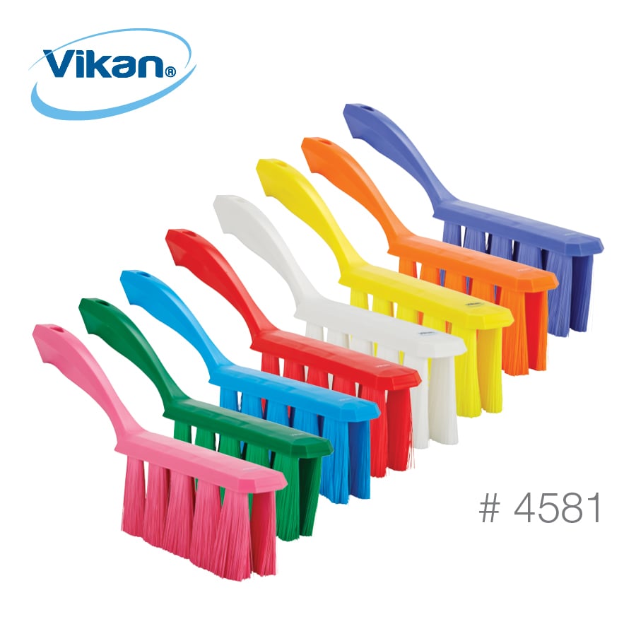 Vikan Bench Brush, Soft, UST, 4581