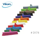 Vikan Combo Push Broom, Soft/Stiff, 16", 3174