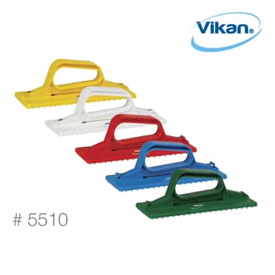 Vikan Cleaning Handheld Pad Holder, Yellow