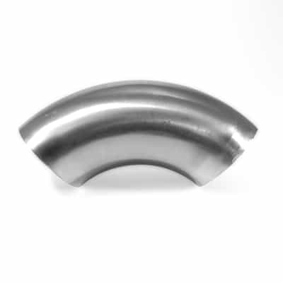 Stainless steel 90° weld elbow