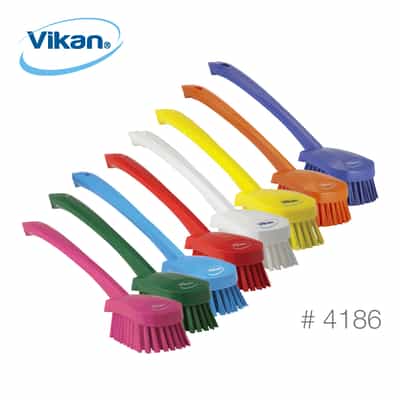 Vikan Long Handle Scrub Brush