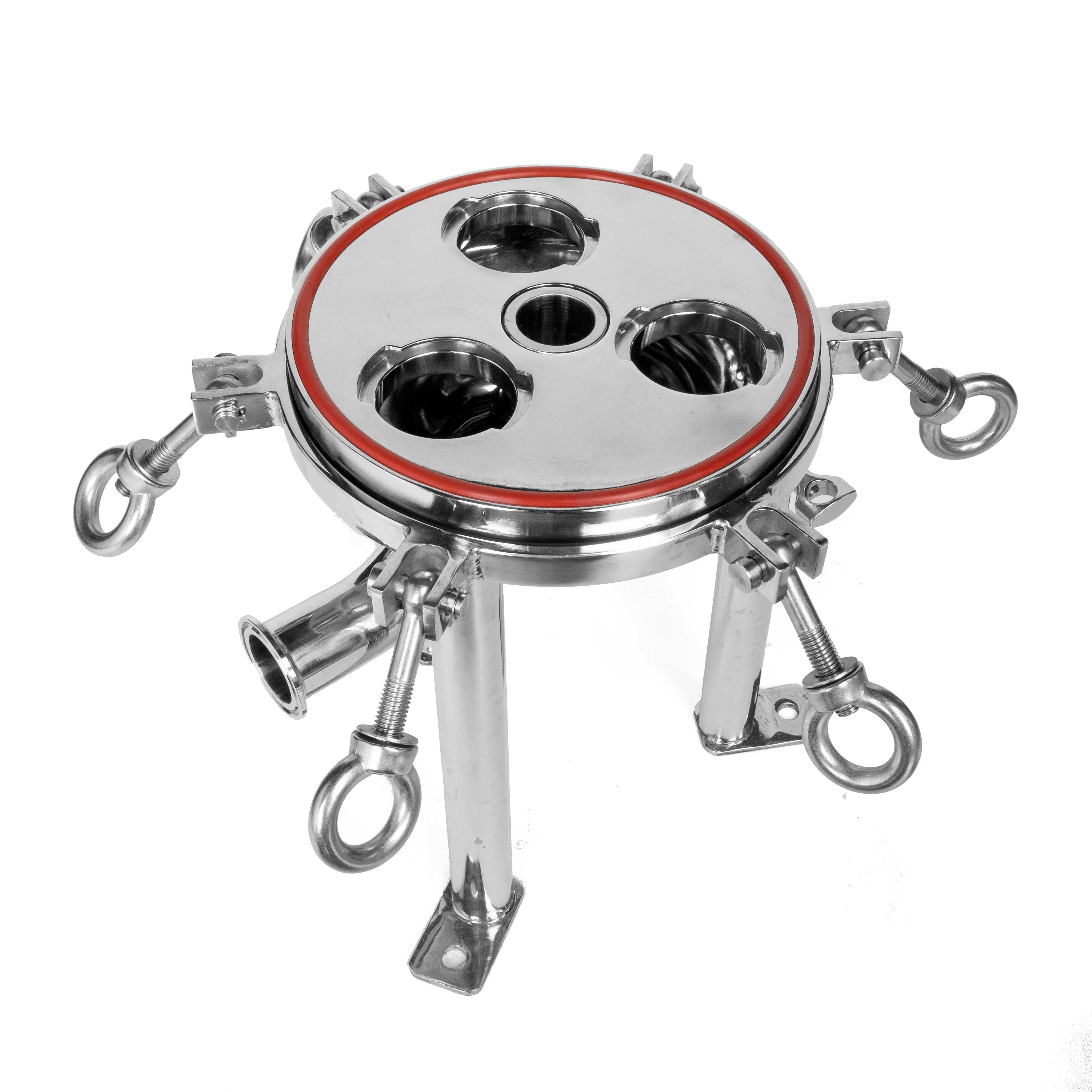 Multi Round Filter Plug Three-Module Filter Housing | TCW Equipment