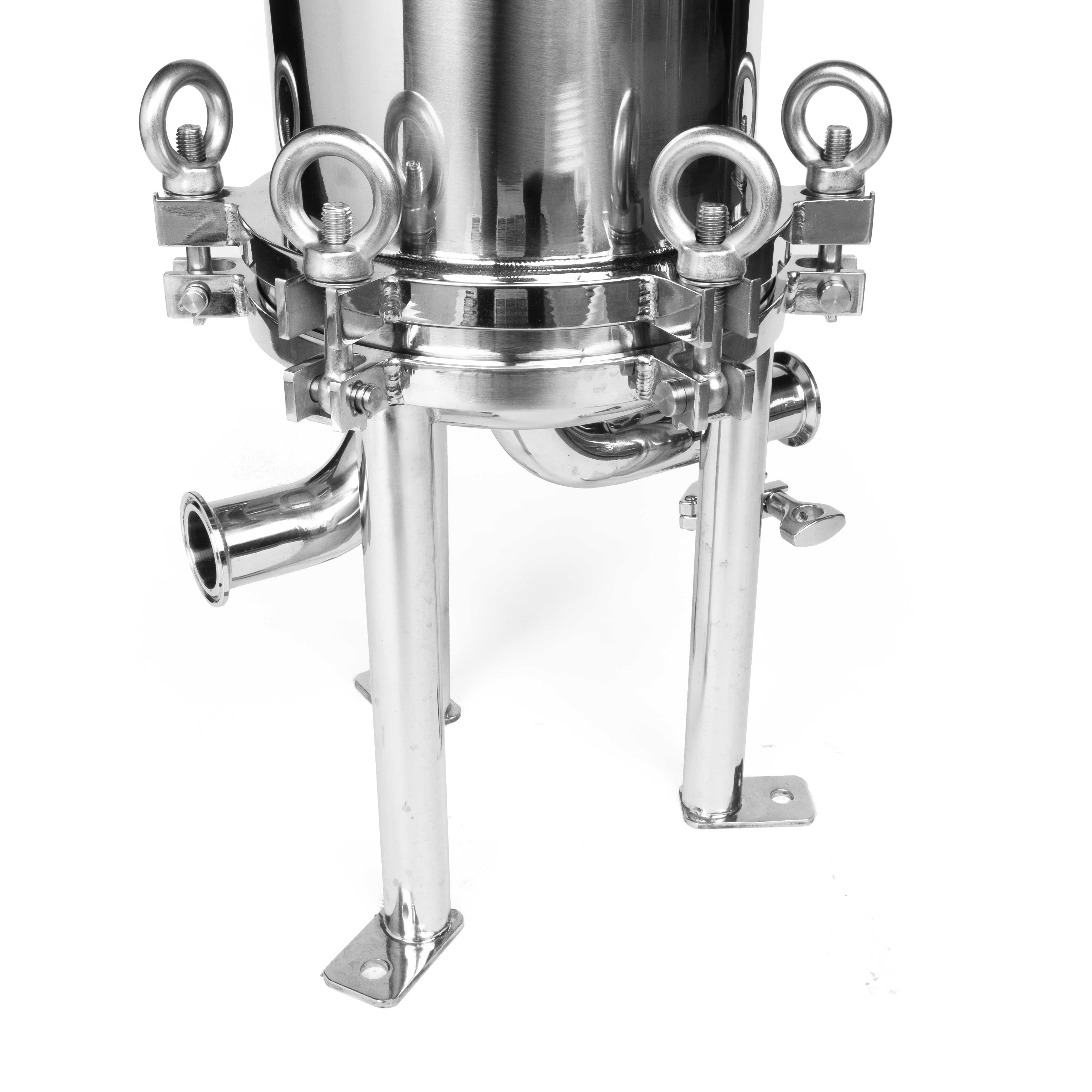 Multi Round Filter Plug Three-Module Filter Housing | TCW Equipment