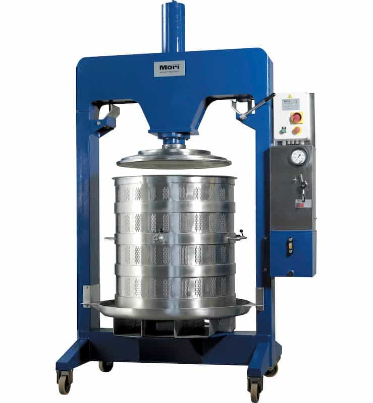 Mori PZ FL Hydraulic Basket Presses | TCW Equipment
