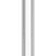 Vikan Basic Aluminum Handle, 50", White