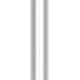 Vikan Basic Aluminum Handle, 50", Black