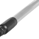 Vikan Basic Aluminum Handle, 50", Black