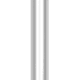 Vikan Basic Aluminum Handle, 50", Red