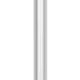 Vikan Basic Aluminum Handle, 50", White