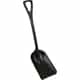 Remco One Piece Shovel w/ 10" Blade, Black