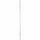 Vikan Basic Aluminum Handle, 59", White