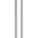 Vikan Basic Aluminum Handle, 50", Black