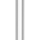 Vikan Basic Aluminum Handle, 50", Red