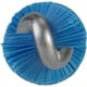 Vikan Stiff Tube Brush, Ø0.4, Blue