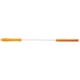 Vikan Stiff Tube Brush, Ø0.9", Orange