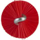 Vikan Stiff Tube Brush, Ø0.9", Red