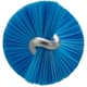 Vikan Stiff Tube Brush, Ø0.9", Blue