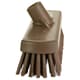 Vikan Deck Stiff Scrub Brush, Brown