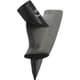 Vikan Single Blade Ultra Hygienic Squeegee, 16", Black