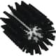 Vikan Medium Pipe Brush, Ø3.0", Black
