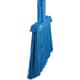 Vikan Angled Broom, Stiff, 12", Blue