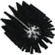 Vikan Medium Pipe Brush, Ø3.5", Black