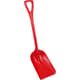 Remco One Piece Shovel w/ 10" Blade, Red
