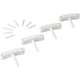 Vikan Wall Bracket Replacement Hooks, White