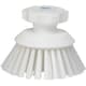 Vikan Round Stiff Scrub Brush, White, 38855