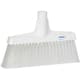 Vikan Upright Broom, Soft/Stiff, White