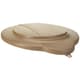 Vikan 3 Gallon Bucket Lid, Brown
