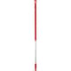 Vikan Aluminum Handle, 51", Red