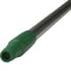 Vikan Stainless Steel Handle, 59", Green