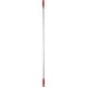 Vikan Basic Aluminum Handle, 59", Red