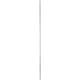 Vikan Basic Aluminum Handle, 59", White