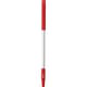 Vikan Basic Aluminum Handle, 26", Red