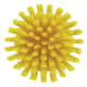 Vikan Round Stiff Scrub Brush, Yellow, 38856