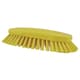 Vikan Extra Large Scrub Brush, Extra Stiff, Yellow, 38926
