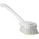 Vikan Long Handle Scrub Brush, White