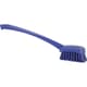Vikan Long Handle Scrub Brush, Purple