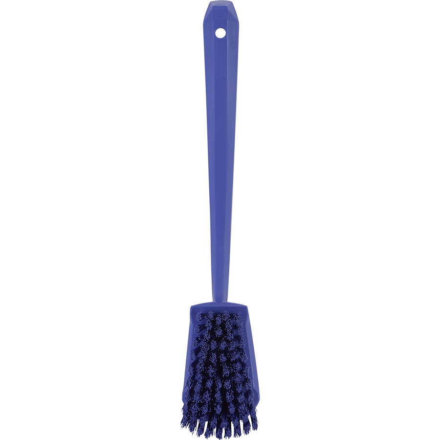 Vikan Long Handle Scrub Brush, Stiff, 4186 | TCW Equipment